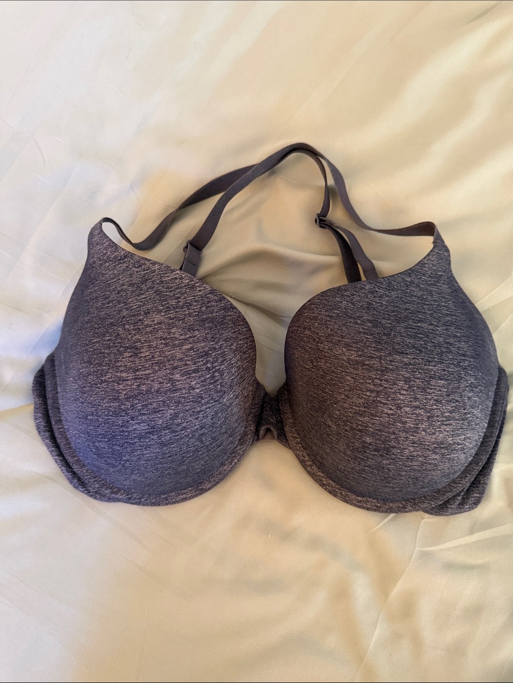 Victoria's Secret Heather Gray Padded T-Shirt Bra 34DD